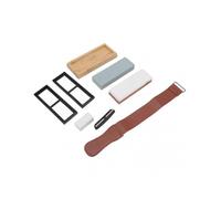 25-26 Sharpening Stone High Density Professional Design Complete Tools Safe Whetstone Kit for Home Restaurant Kitchen