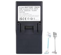 25,2V 3000mAh Batería Compatible con Genius Invictus X7, X7-01, X9, X9-01, A8, A9 Aspiradoras, 101904370, ZB1669-7S1P-01, A28030, 28028