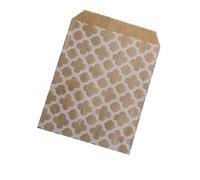 25/50/100pc bolsa de dulces Party Favor bolsas de papel Chevron Polka Dot Stripe Print Paper craft Bakery Bag-honeycomb 13x18cm-50pcs-as pic