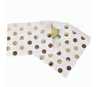 25/50/100pc bolsa de dulces Party Favor bolsas de papel Chevron Polka Dot Stripe Print Paper craft Bakery Bag-gold dot 13x18cm-100pcs-as pic
