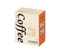 25/50 bolsas de filtro de café portátiles para colgar, bolsa de filtro de café elaborada a mano, herramienta de elaboración, desechables, papel desechable por goteo