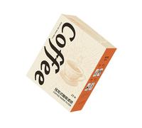 25/50 bolsas de papel desechables para filtro de café, bolsa de filtro de oído, para colgar en el oído, equipo de café hecho a mano