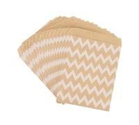 25/50 bolsas de papel kraft de agradecimiento de 13 x 18 cm, para regalos de boda, bolsa de embalaje de galletas para invitados, fiesta de cumpleaños, bolsa de regalo (blanco A, 50 unidades)