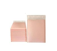 25/50PCS Sobres acolchados para correo bolsas de embalaje para sobres de envío bolsa ziplock 13x18cm Pink-50pcs-light pink-18 * 23cm