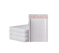 25/50PCS Sobres acolchados para correo bolsas de embalaje para sobres de envío bolsa ziplock 13x18cm Pink-50pcs-white-13 * 15cm