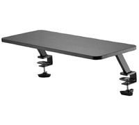 25.6" Ancho Monitor Elevador, Escritorio Montable, Negro - MNRISERCLMP