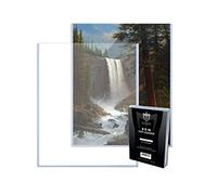 (25) 8 x 10 impresión fotográfica/Max Pro duro rígido Ultra transparente para Toploader - 25 ct