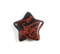 25 adornos con forma de estrella de cristal natural con forma de estrella de amor, coloridos hallazgos minerales para hacer, cisne dorado