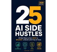 25 AI Side Hustles: 25 AI Side Hustles: 25 Real Ways to Earn $300-$10,000+ a Month with Free AI Tools