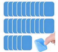 25 almohadillas de gel EMS de 4 x 6 cm, compatibles, para tens, almohadillas EMS, almohadillas de gel de repuesto compatibles con dispositivos Beurer Em 59 Heat, Beurer em 59 heat gel-pads recompra