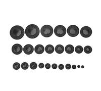 25 Almohadillas Universales Para SaxofóN, Almohadillas De Repuesto HerméTicas De Cuero De Varios TamañOs Para SaxofóN Tenor Alto, Kit De Mantenimiento De ReparacióN De SaxofóN