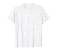 25º Aniversario 25 años en y She Hasn't Killed Me Yet Camiseta gráfica económica, Hombre, Blanco, L