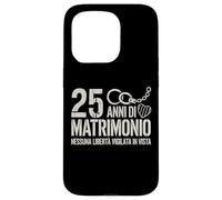 25 Anni Di Matrimonio Idea Regalo Per 25 Anni di Matrimonio Carcasa para iPhone 15 Pro