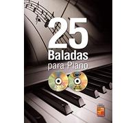 25 baladas para piano (1 Libro + 1 CD + 1 DVD)