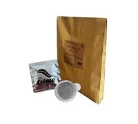 25 cápsulas de café ESPECIAL NICARAGUA (100% Arábica) en papel de filtro ESE 44-180 g (7,2 g x 25), paquete de 25-Caffè Crème