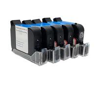 25. Cartucho de Tinta de solvente Eco de 4 mm para la Impresora de Mano Compatible con Tinta Invisible 600dpi Fecha de vencimiento portátil(25.4mm White)