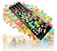 25 Cartuchos EléCtricos Para CañóN De Confeti, Lanzador De Confeti Multicolor Para Fiestas, Bodas, Conciertos, Celebraciones, Eventos Especiales Y Efectos EscéNicos Colorful