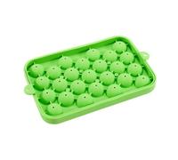 25 Cavity Ice Trays, Silicone Ice Mold with Removable Lid for Easier to Release and Stackable Freezer Storage, Efficient Cooling Function for Whiskey Bourbon Cocktails Wine Use, Food Grade Silicone