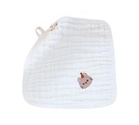 25 Cm Bebé Square Toalla de Saliva Infantil Toalla de Sabelte Toalla de 6 Capas Toallitas Eructantes 1pc/5pcs Suave Baño Infantil