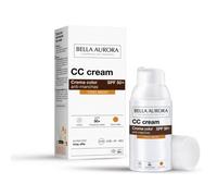 Bella Aurora CC Cream Color SPF50 Tono Medio, 30 ml