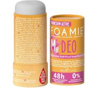 Foamie Desodorante Sólido para Mujeres "Happy Day" - Nueva formulación - Deo Stick con fragancia floral, desodorante eficaz 48h sin aluminio - stick desodorante vegano & sin plástico, 40g