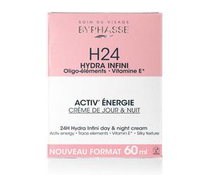 ¡25% DTO! H24 Hydra Infini Crema de Día y Noche 60 ml