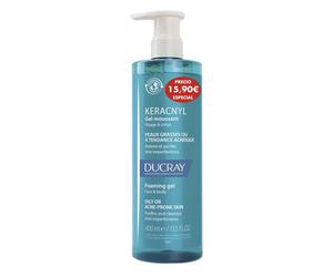 ¡25% DTO! Keracnyl Gel Limpiador Piel Grasa 400 ml