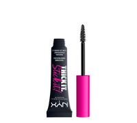 NYX Professional Makeup Thick It Stick it! ¡Fíjalas! Máscara de cejas, matiza y rellena con 16 horas de duración, Negro