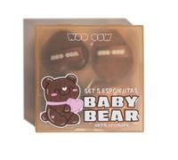 ¡25% DTO! Set 5 Esponjitas Baby Bear 6 gr