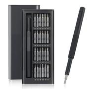 25 EN 1 Destornilladores de Precision, HNCY Portátil Juego de Destornilladores Precision con Caja, Destornillador Precision Kit para Phones, Switch, PS4/PS5, PC, Laptop, Ordenador, Gafas, Cámara