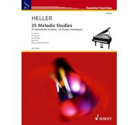 25 Études mélodiques: op. 45. piano.