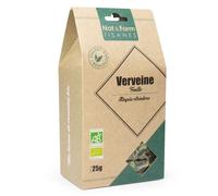 25 gramos de hojas NAT y forma el té de verbena