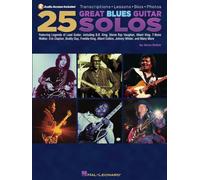 25 great blues guitar solos guitare +cd