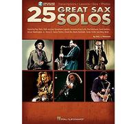25 great sax solos saxophone +cd