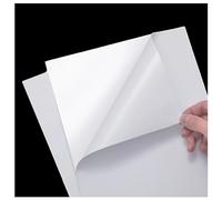 25 hojas A4 blanco autoadhesivo de vinilo de inyección de tinta, papel adhesivo brillante para impresión de imágenes, láser e inyección de tinta imprimible para calcomanías de bricolaje
