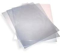25 hojas de acetato A3 de 240 micras de plástico PVC transparente resistente cubierta transparente de acetato para encuadernaciones protectoras, plantillas, grabado y manualidades