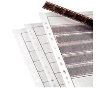 25 hojas de archivo negativo para película de 35 mm, libres de ácidos, seguro para archivar, páginas de almacenamiento de papel encerado premium para carpetas de anillos