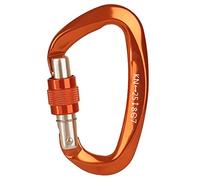 25 KN Mosquetones de Bloqueo, Mosquetón de Aluminio de Aviación 7075 de Fuerte, Mosquetón Gancho para Alto Uso con Tornillo para Escalada, Cuerdas, Camping, Hamacas, Columpio