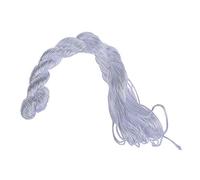 25 m pulsera trenzada cadena blanca nylon hilo chino nudo cordón 1 mm pulsera cadena cuerda perlas Macramé cola de rata excelente y moda