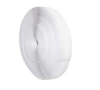 25 Metros/Belcro de Coser - Sólo Una Cara - Fuerte Agarre, Rollo de Belcro para Unir Cortinas, Alfombras, Telas, Velcro para Coser, Hook and Loop, (30mm Gancho, Blanco)
