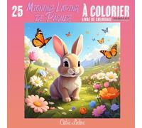 25 Mignons Lapins de Pâques à Colorier : Livre de Coloriage Grayscale: Un printemps enchanté dans un monde de douceur : Illustrations printanières et ... gris pour une détente créative et relaxante.
