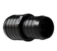 25 mm > 16 mm. Reductor de tubería corrugado, adaptador de tubo recto con lengüeta de PVC, reductor de manguera, racor, adaptador de acoplamiento