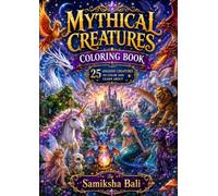 25 mythical creature coloring pages: Color, Learn, and Explore 25 Magical Creatures with Fun Facts and Beautiful Coloring Pages