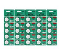 25 Pack Batería CR2032 De Litio 3V CR2032