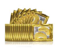 (25 Pairs) Crystal 24K Gold Powder Gel Collagen Eye Mask,Premium Anti Aging, Anti Wrinkle, Moisturiser for Under Eye Wrinkles, Remove Eye Bags, Under-eye, Dark Circles, Hydrating, Puffy Eyes