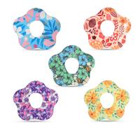 25 Parches Adhesivos para Dexcom G7, Impermeables Sobre Parche con Orificio Cubiertas de Sensores Protector de Sensor Flor Cinta Adhesiva Pegatina Compatible con Dexcom G7 (5 Estilos)