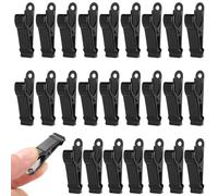 25 PcsPinzas Metalicas, Mini Pinzas de Resorte Metálicas, Pequeñas Pinza de cocodrilo, Pinzas para Perchas Manualidades, decoración Colgante, Bricolaje, Trabajo y hogar (Plateadas)