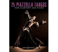 Boosey & Hawkes – 25 Piazzolla Tangos para clarinete y piano
