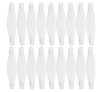 25 Piezas Almohadilla Nasal Invisible de Silicona Antideslizante | Puente, Perfil Transparente, Ajuste Cómodo y Reparto de Peso, para Reparación Precisa de Monturas Metálicas