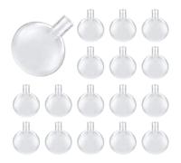 25 piezas de 50 mm de plástico transparente Squeakers muñeca interior Accssaccessories reparación perro mascota bebé juguetes ruido fabricante reemplazo silbato masticar chirridos